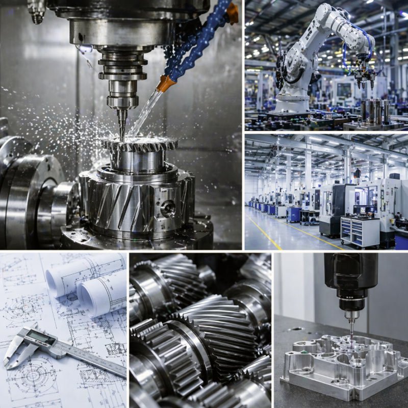 CNC machine precision manufacturing equipment